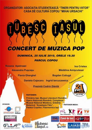 poze concert de muzica pop iubesc iasul