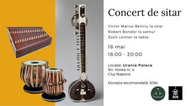 poze concert de sitar cu victor marius beliciu