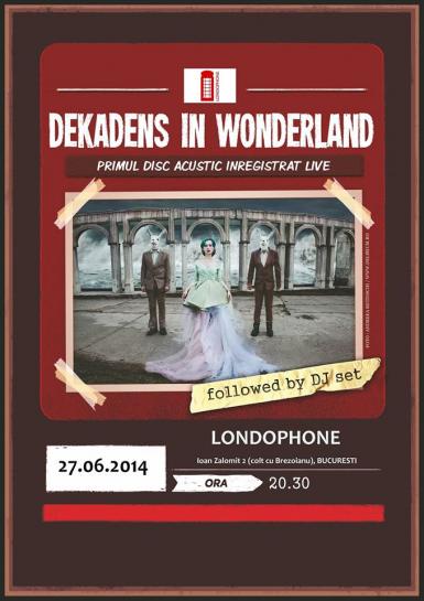 poze concert dekadens in the londophone