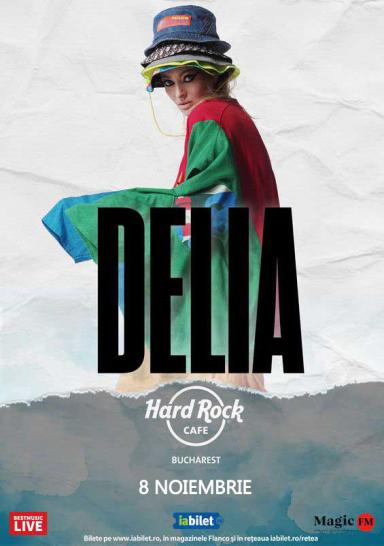 poze concert delia hard rock cafe