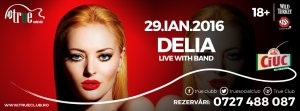 poze concert delia in true club bucuresti