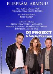 poze concert dj project si adela popescu in arad