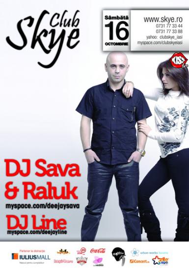 poze concert dj sava raluka la club skye din iasi