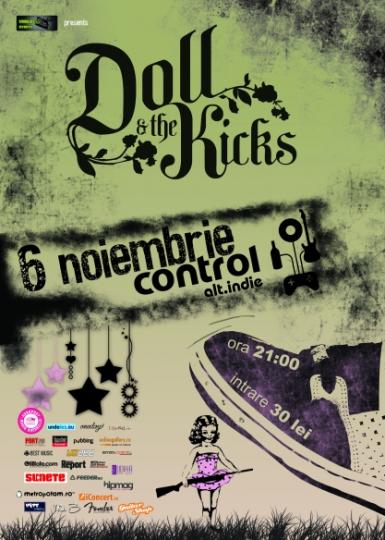 poze concert doll and the kicks in club control