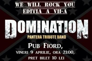 poze concert domination in pub fiord 
