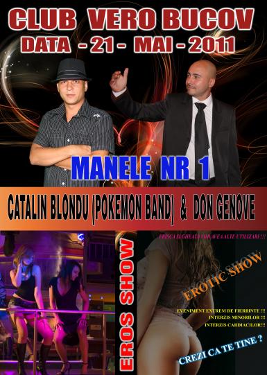 poze concert don genove catalin blondu si show erotic