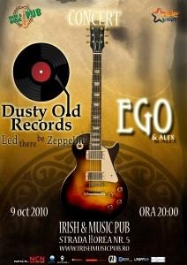 poze concert dusty old records cluj