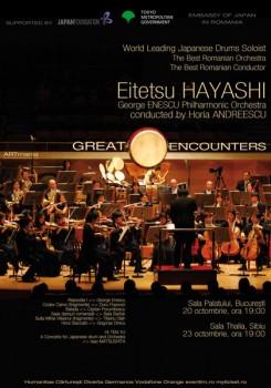 poze concert eitetsu hayashi si orchestra filarmonicii george enescu