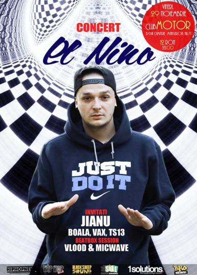 poze concert el nino si jianu la club motor