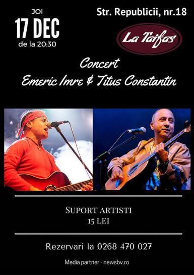 poze concert emeric imre titus constantin la taifas 