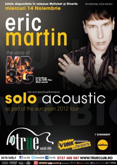 poze concert eric martin in true club