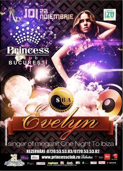 poze concert evelyn in princess club