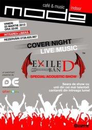 poze concert exiled band in timisoara