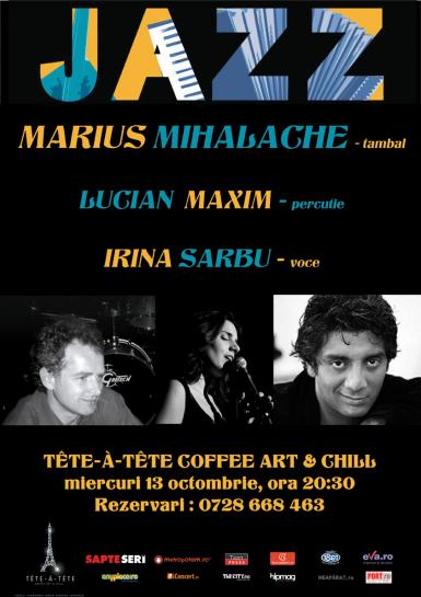 poze concert extraordinar de jazz cu marius mihalache lucian maxim si irina sarbu