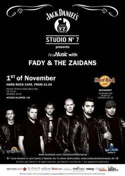 poze concert fady the zaidans in hard rock cafe