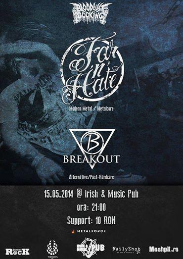 poze concert far n hate si breakout in cluj napoca