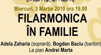 poze concert filarmonica in familie arad