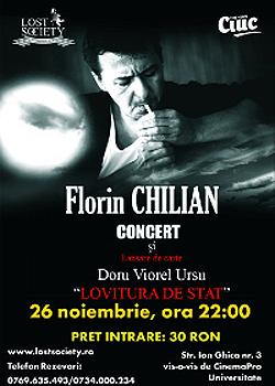 poze concert florin chilian la club lost society
