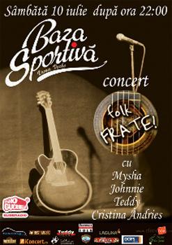 poze concert folk frate la baza sportiva 