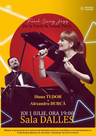 poze concert french swing jazz cu diana tudor i alexandru burca