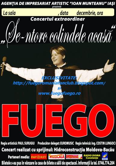 poze concert fuego la teatrul municipal