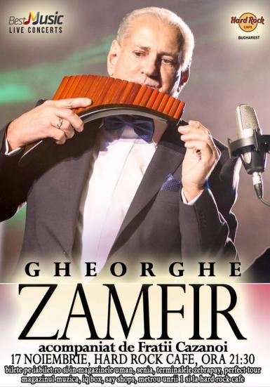 poze concert gheorghe zamfir la hard rock cafe