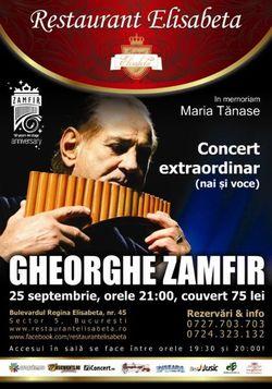 poze concert gheorghe zamfir la restaurant elisabeta