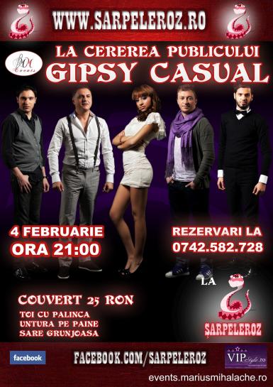 poze concert gipsy casual 4 februarie