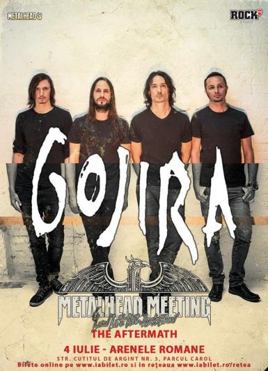 poze concert gojira