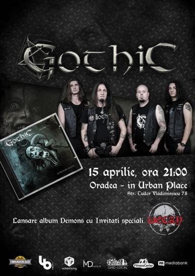 poze concert gothic oradea lansare album demons invitati decay