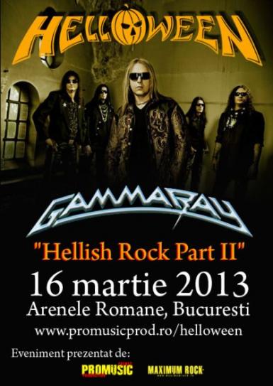 poze concert helloween si gamma ray la bucuresti