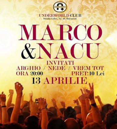 poze concert hip hop cu marco nacu in club undeworld