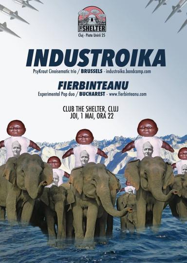 poze concert industroika si fierbinteanu la cluj napoca