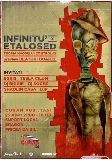 poze concert infinitu x etalosed in cuban pub iasi