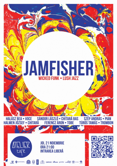 poze concert jamfisher in atelier cafe