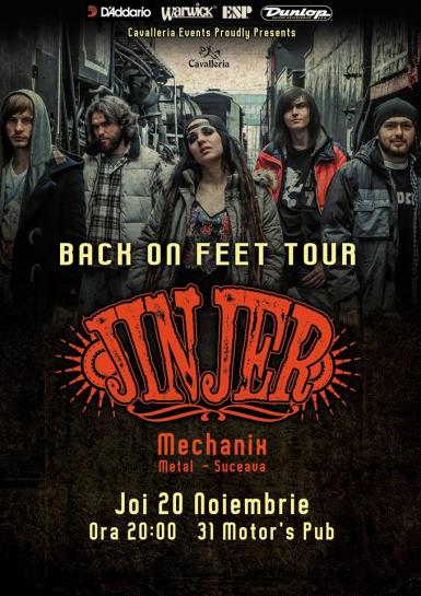 poze concert jinjer si mechanix suceava