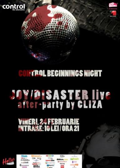 poze concert joy disaster in club control