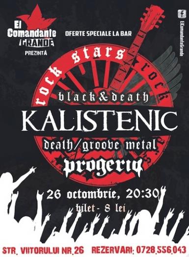 poze concert kalistenic si progeria in el grande comandante