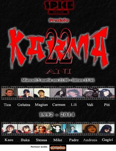 poze concert karma 22 ani 