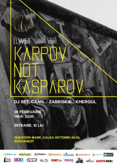poze concert karpov not kasparov in question mark club