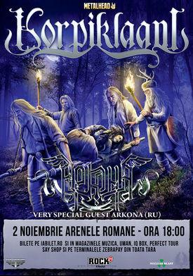 poze concert korpiklaani si arkona la bucuresti in noiembrie 2015