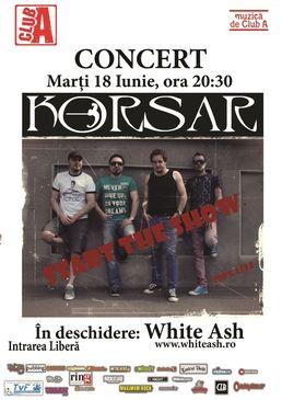 poze concert korsar si white ash in club a