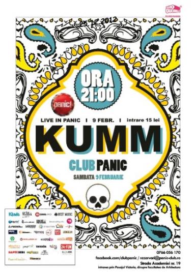 poze concert kumm in panic club