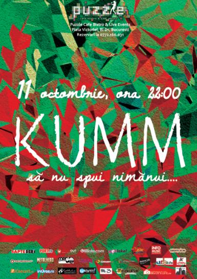poze concert kumm sa nu spui nimanui 11 octombrie bucuresti