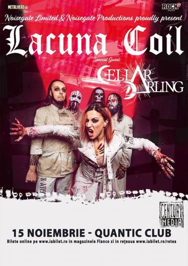 poze concert lacuna coil si cellar darling la quantic