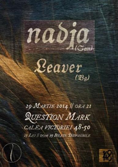 poze concert leaver si nadja in question mark club