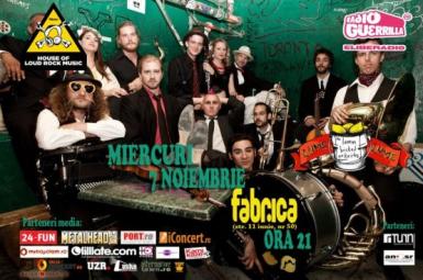 poze concert lemon bucket orkestra in club fabrica