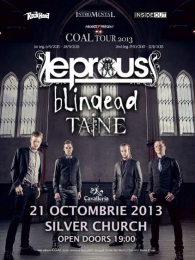 poze concert leprous in club silver church