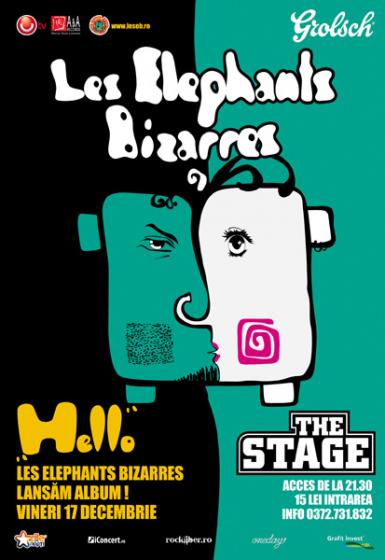 poze concert les elephants bizarre in club the stage