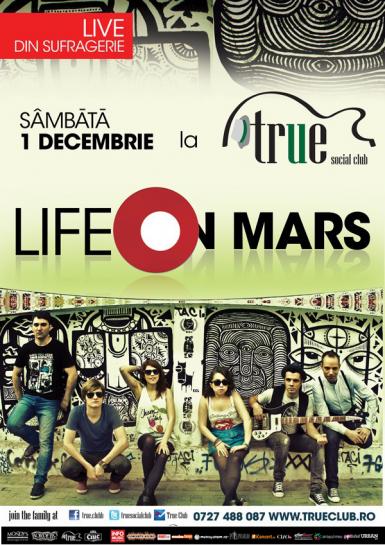 poze concert life on mars in true club